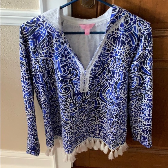 Lily Pulitzer UPF 50+ Harmon hoodie - Picture 2 of 5